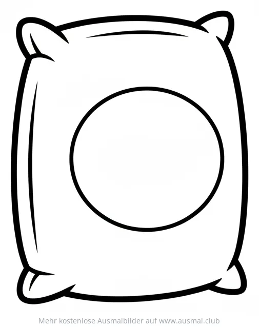 Zementsack Ausmalbild