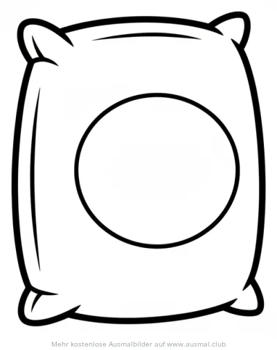 Zementsack Ausmalbild