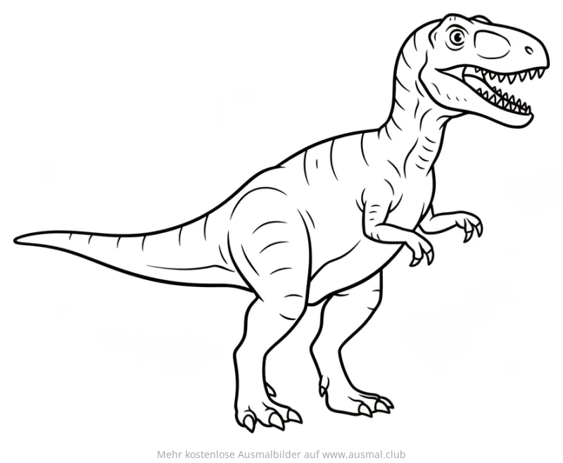 Herrerasaurus Ausmalbild