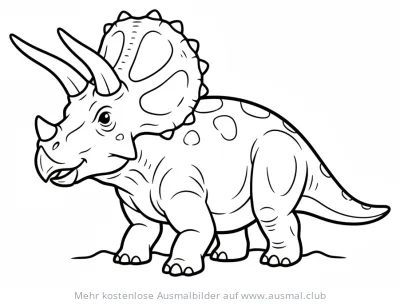 Pentaceratops Ausmalbild