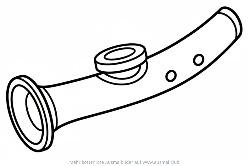 Kazoo Ausmalbild