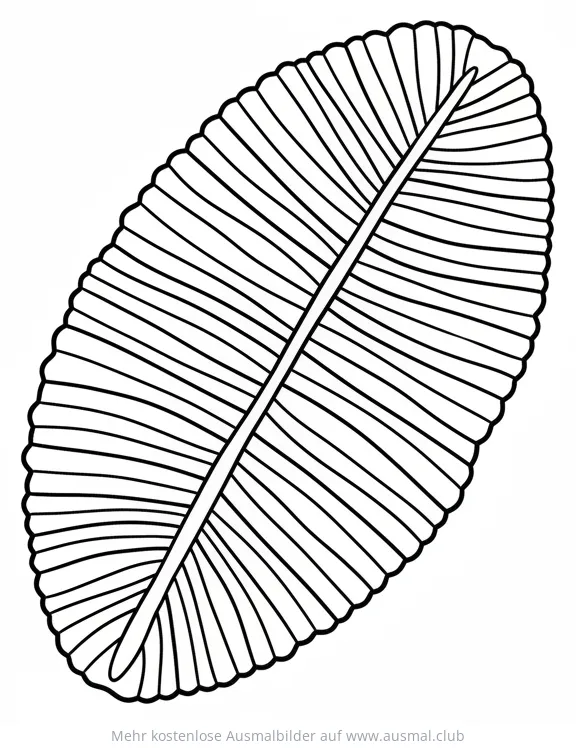 Dickinsonia Fossil Ausmalbild