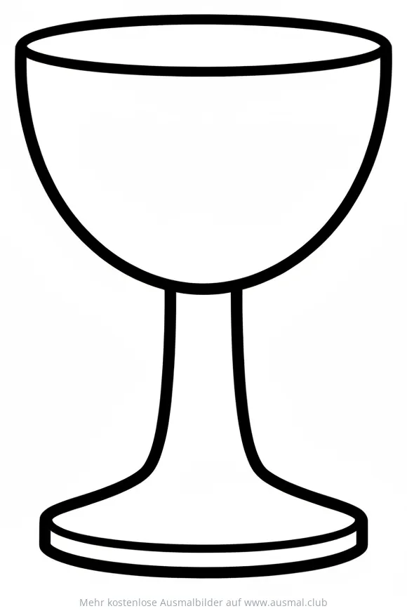 Kelch Ausmalbild