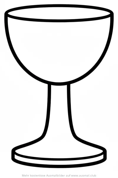 Kelch Ausmalbild