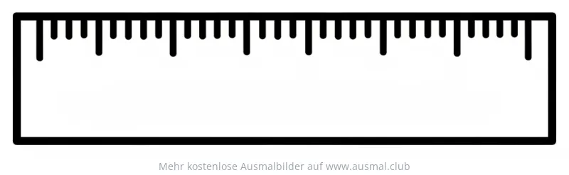 Lineal Ausmalbild
