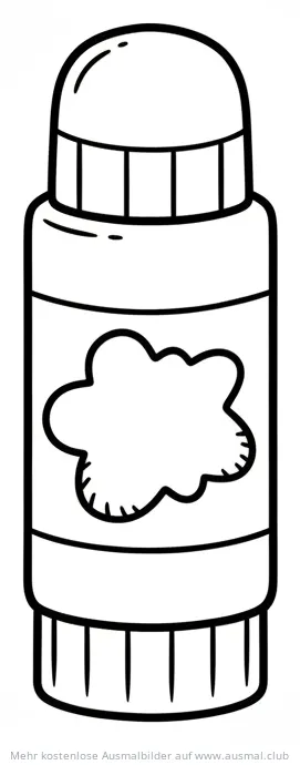 Klebestift Ausmalbild