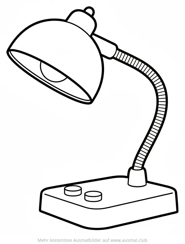 Nähmaschinenlicht Ausmalbild