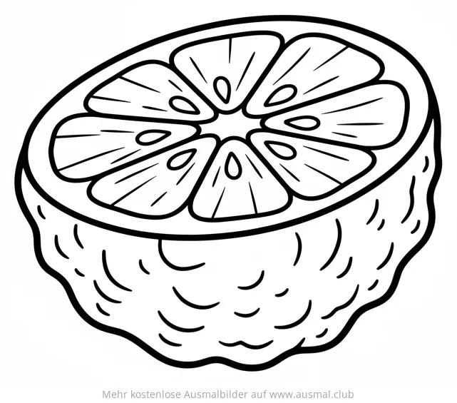 Uglifruit Ausmalbild