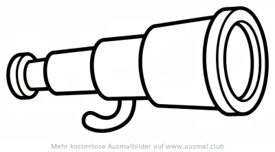 Spionglas Ausmalbild