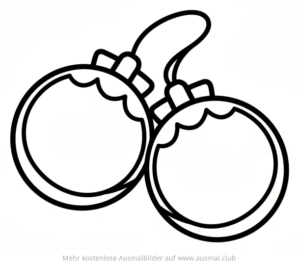 Kastagnetten Ausmalbild