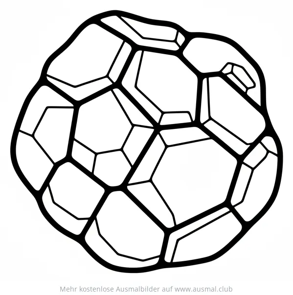 Goldnugget Ausmalbild