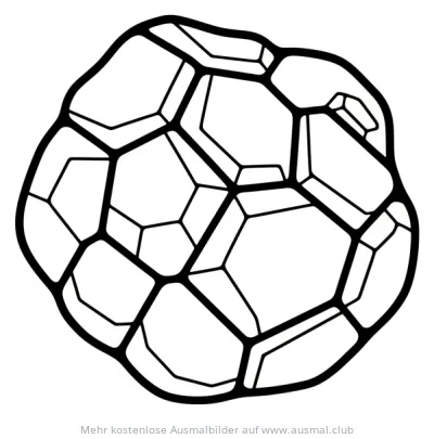 Goldnugget Ausmalbild