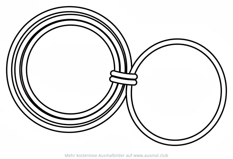 Lasso Ausmalbild für Kinder