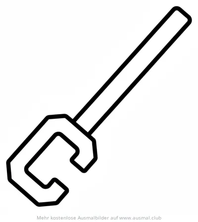 Brandzeichen Ausmalbild